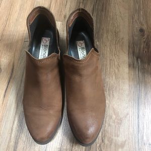 Blondo brown waterproof booties